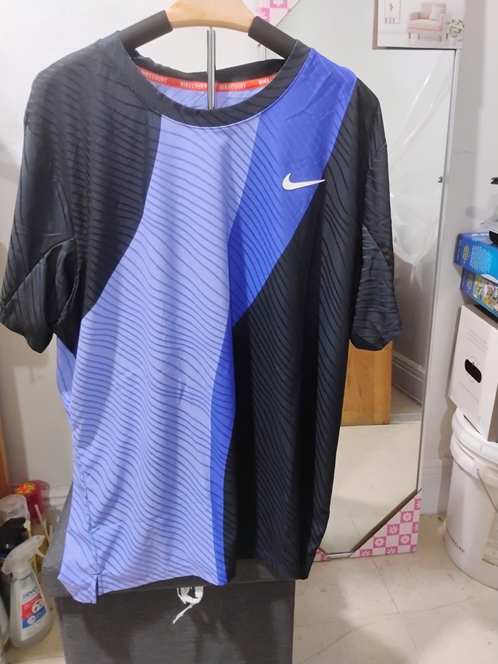 Men's Nike Melbourne Court DriFit Advantage Slam Tennis Top Size XXL NWT